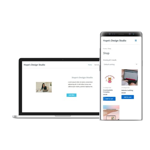 Hope's Design Studio: an e-commerce store